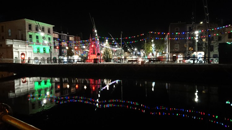 Christmas lights are&nbsp;go.